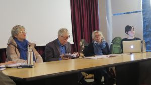 il Presidente Giovanelli e le sindache Lucia Baracchini di Pontremoli e Annalisa Folloni di Filattiera