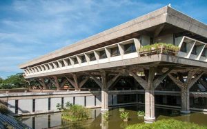 L'edificio che ospita l'Ambasciata italiana a Brasilia