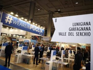 Lo stand della Lunigiana a Milano