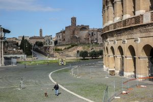 Roma: Colosseo e Fori ai tempi del Coronavirus