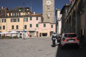 Il controllo della situazione da parte dei vigili urbani