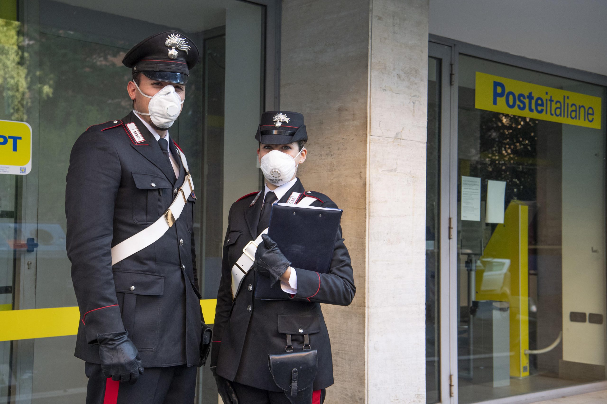 Pensioni: si possono delegare i carabinieri a recarsi agli uffici Postali