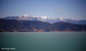 Le Alpi Apuane viste dalla Palmaria