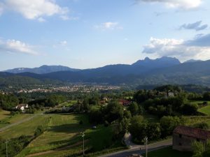 Suggestivo paesaggio al confine tra Garfagnana e Lunigiana