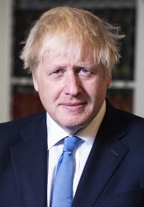 Il primo ministro inglese Boris Johnson