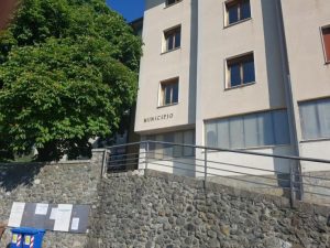 La sede del comune di Zeri