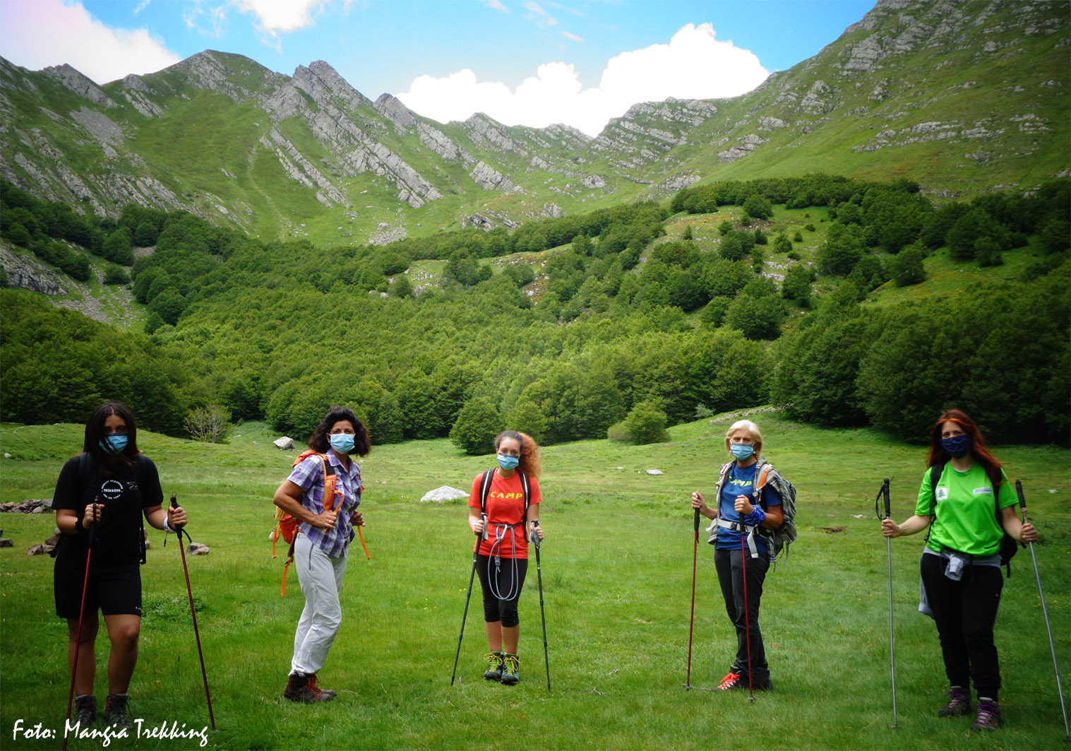 Mangia Trekking e la campagna pubblicitaria per far conoscere il territorio Mangia Trekking e la campagna pubblicitaria per far conoscere il territorio