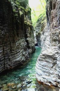 Gli stretti di Giaredo. Uno dei luoghi più apprezzati dai turisti