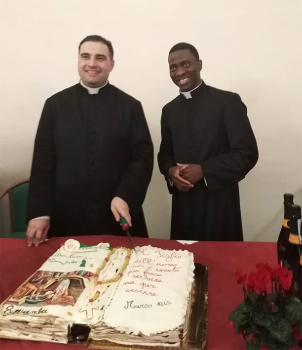 Luca e Jules, disponibili alla chiamata confidando nell’aiuto del Signore Luca e Jules, disponibili alla chiamata confidando nell’aiuto del Signore
