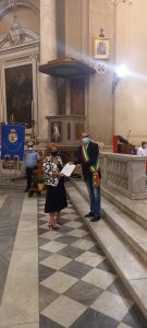 La premiazione di Ivana Fornesi