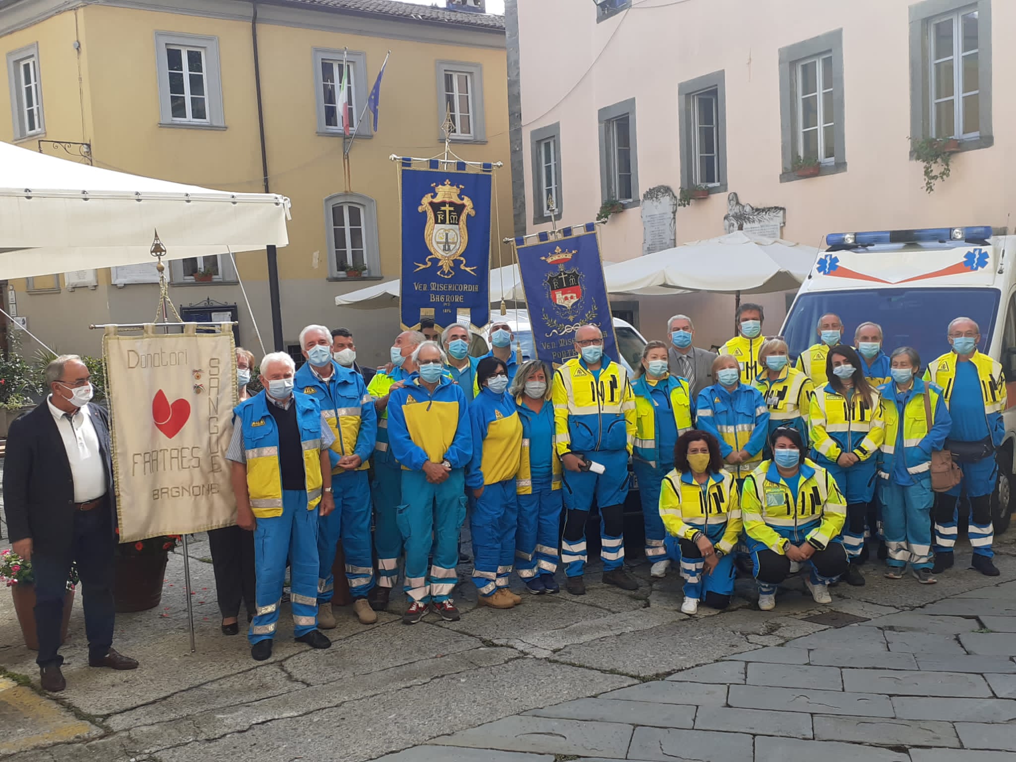 Festa a Bagnone per ringraziare l’impegno della Misericordia