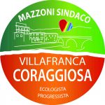 Il simbolo della lista "Villafranca coraggiosa"