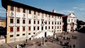 La sede dell'Università Normale in piazza Cavalieri a Pisa