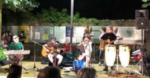 Il concerto del "cantastorie" della Lunigiana, Bugelli