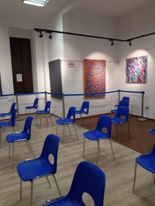 Altro scorcio della pinacoteca Garavaldi, all'interno del Teatro "Quartieri" a Bagnone