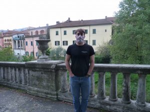 Nicolò Manenti, titolare del "Caffè Bellotti" in piazza della Repubblica