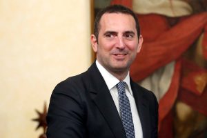 Il ministro dello sport, Vincenzo Spadafora