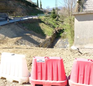 I lavori sul canale dell'Ardoglia