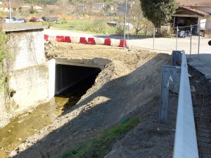 Il canale dell'Ardoglia  scorre all’interno degli scatolari