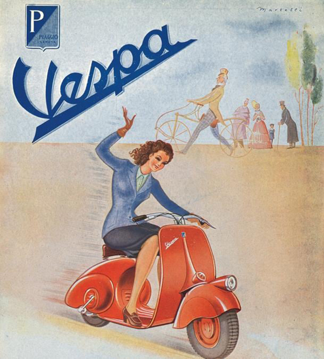 Vespa: un successo che, da 75 anni, continua nel tempo