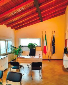 I nuovi uffici all'interno del palazzo comunale di Zeri