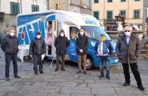 L'inaugurazione dei nuovi mezzi dell'Avis a Fivizzano