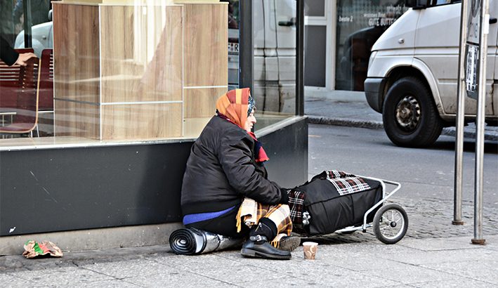In Europa sono 700mila i senzatetto