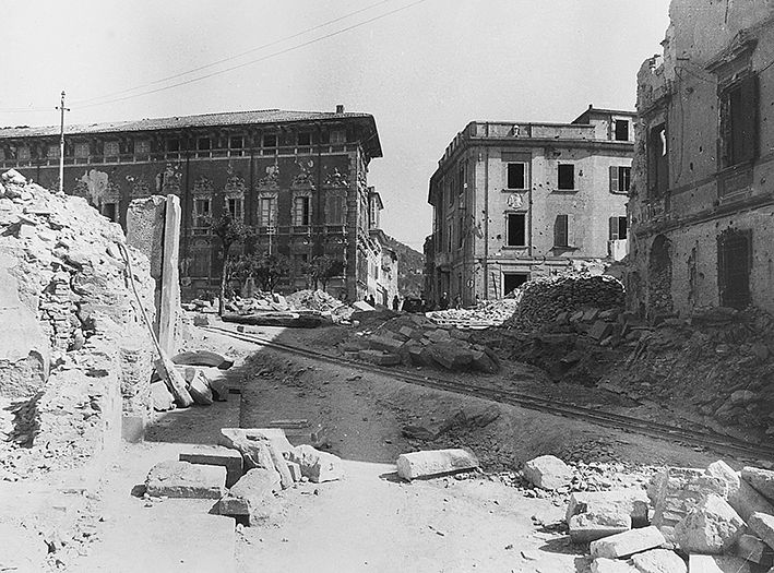 Massa, la distruzione della seconda guerra mondiale