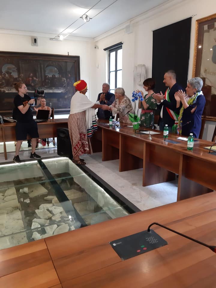 Fivizzano: la premiazione  dei vincitori del Simposio Lunense