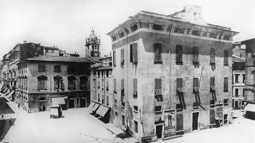 Piazza Beverini, per secoli la più importante della Spezia Piazza Beverini, per secoli la più importante della Spezia