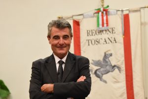 L'assessore della Regione Toscana alle infrastrutture e governo del territorio Stefano Baccelli