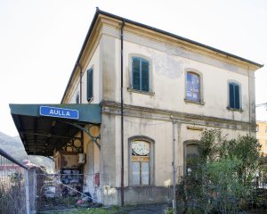 L'ex stazione di Aulla (foto Walter Massari)