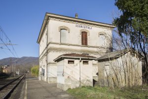 La stazione di Scorcetoli (foto Walter Massari)