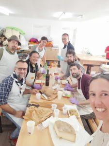 Foto di insieme del gruppo di volontari