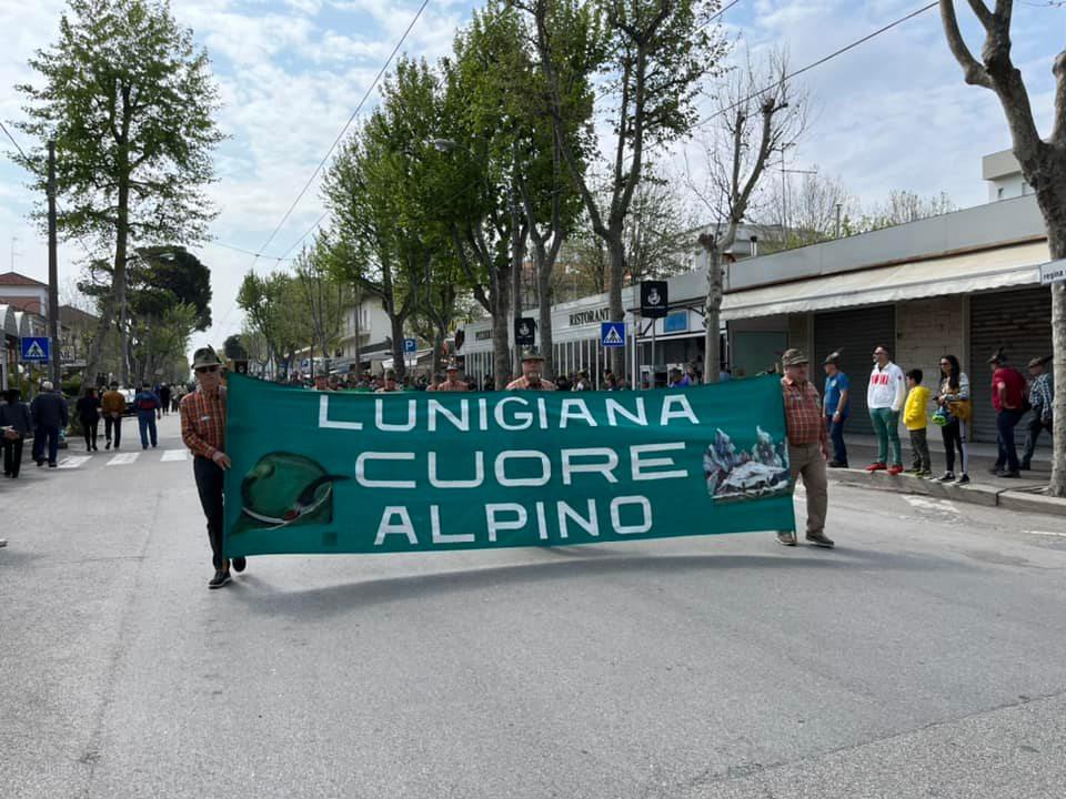 Gli Alpini della Lunigiana al raduno nazionale di Rimini