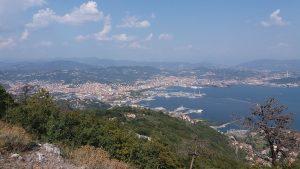 Vista panoramica su Spezia