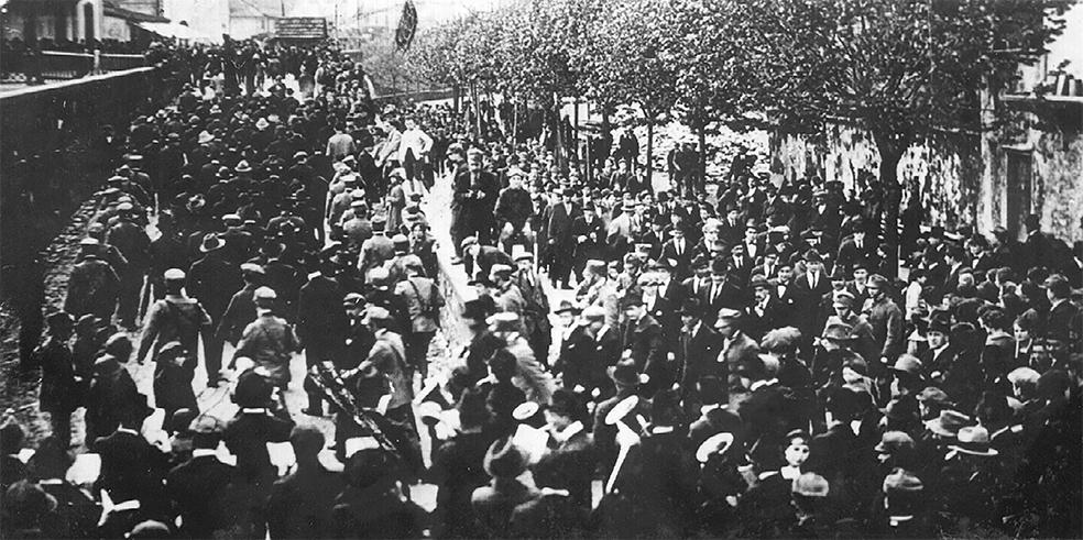 Scioperi e proteste del 1922: sono  i ferrovieri i  più combattivi