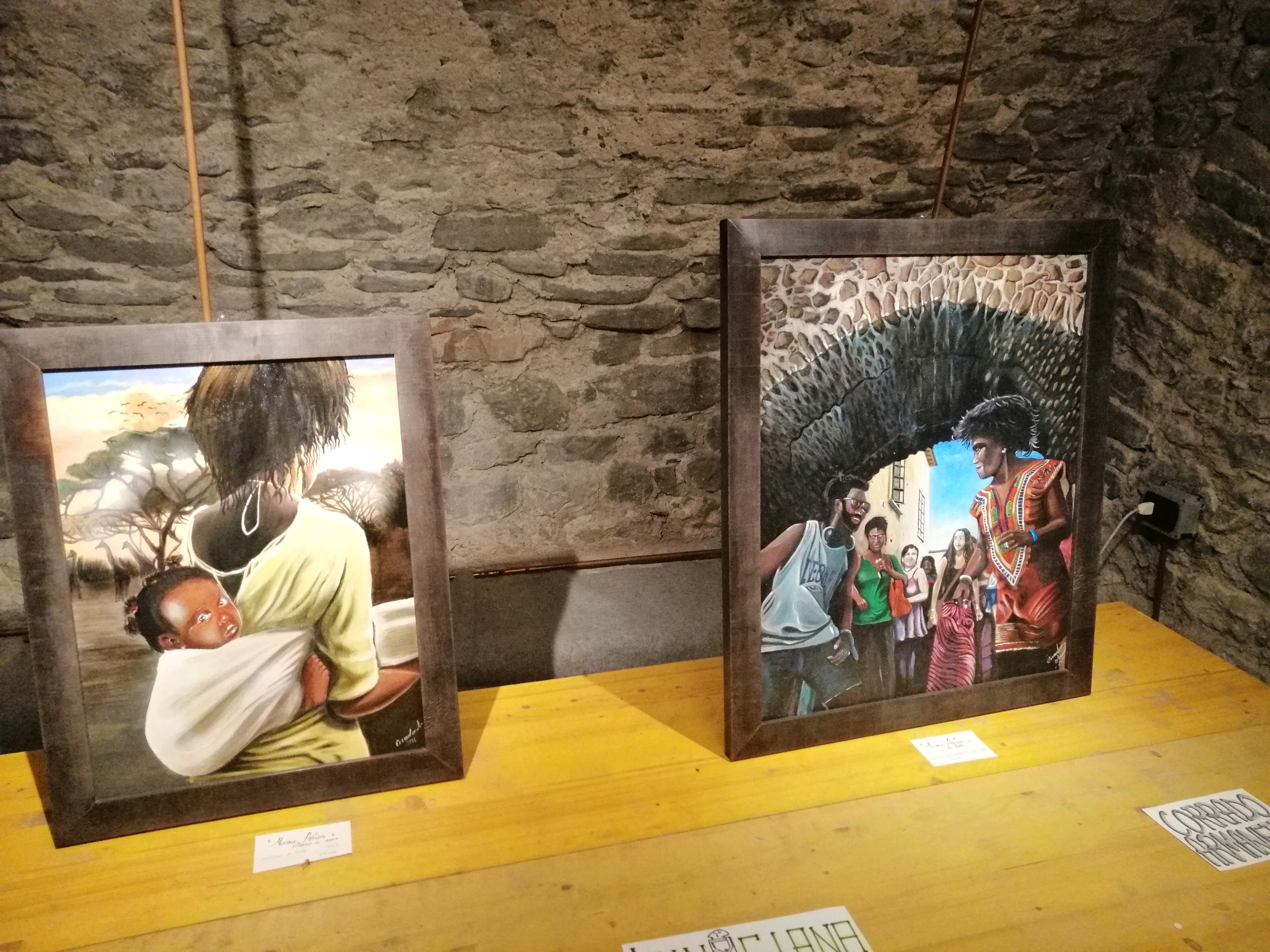 La mostra “Fili d’arte” nella Vetrina della Città