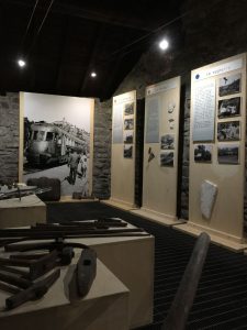 Una sala del Museo del lavoro a Fivizzano
