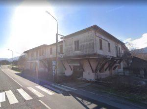 Il vecchio edificio della Pantera Rosa a Scorcetoli