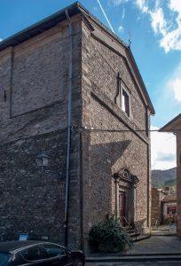 La facciata della chiesa di Santa Felicita a Casola