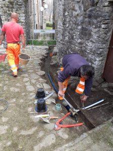I lavori di Gaia alla Cervara