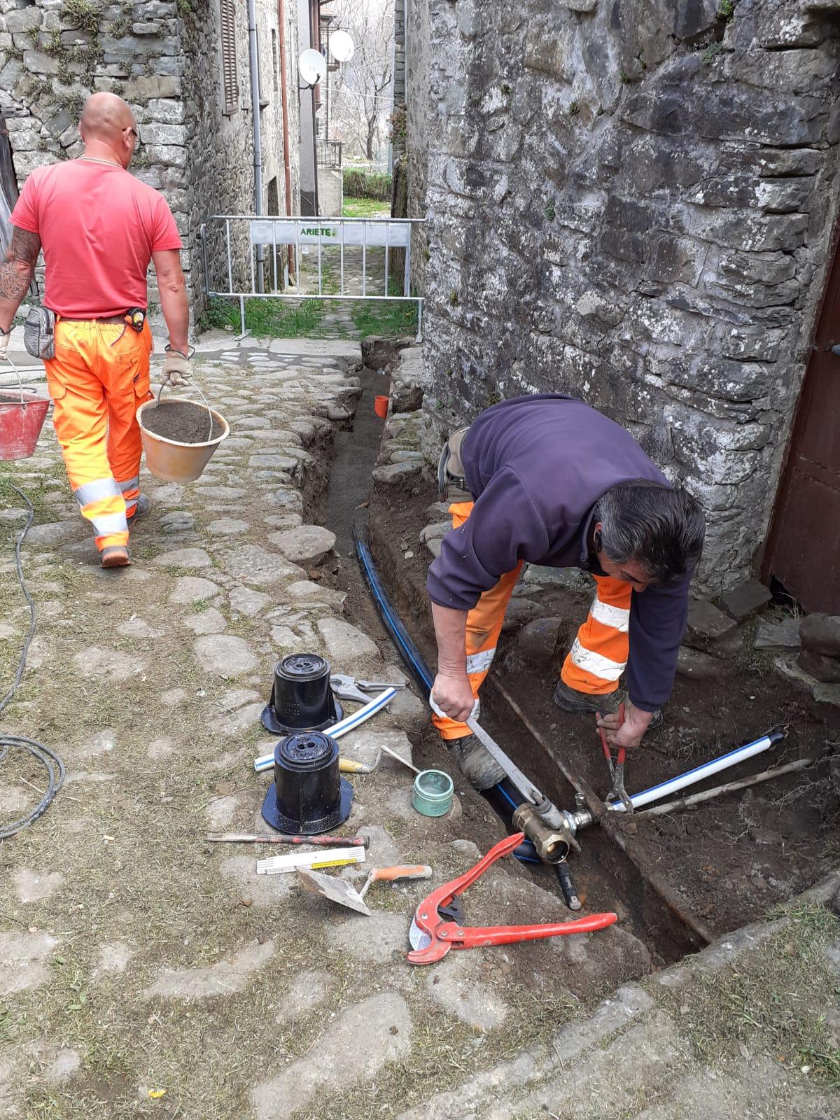Cervara: al via i lavori di sostituzione delle condotte acquedottistiche Cervara: al via i lavori di sostituzione delle condotte acquedottistiche