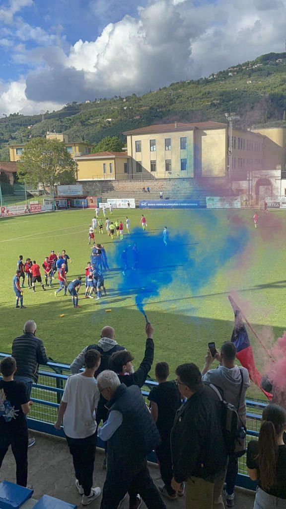 Festa dei tifosi e dei calciatori del Mulazzo