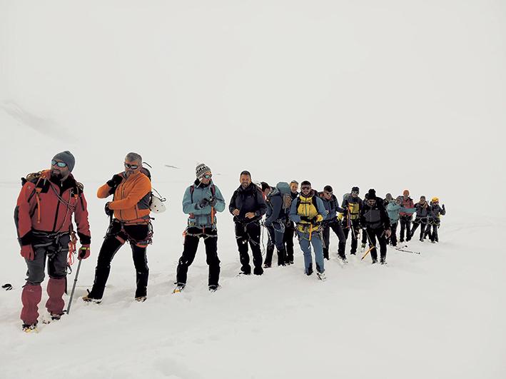 Un pezzo di Lunigiana ora è sul monte Rosa
