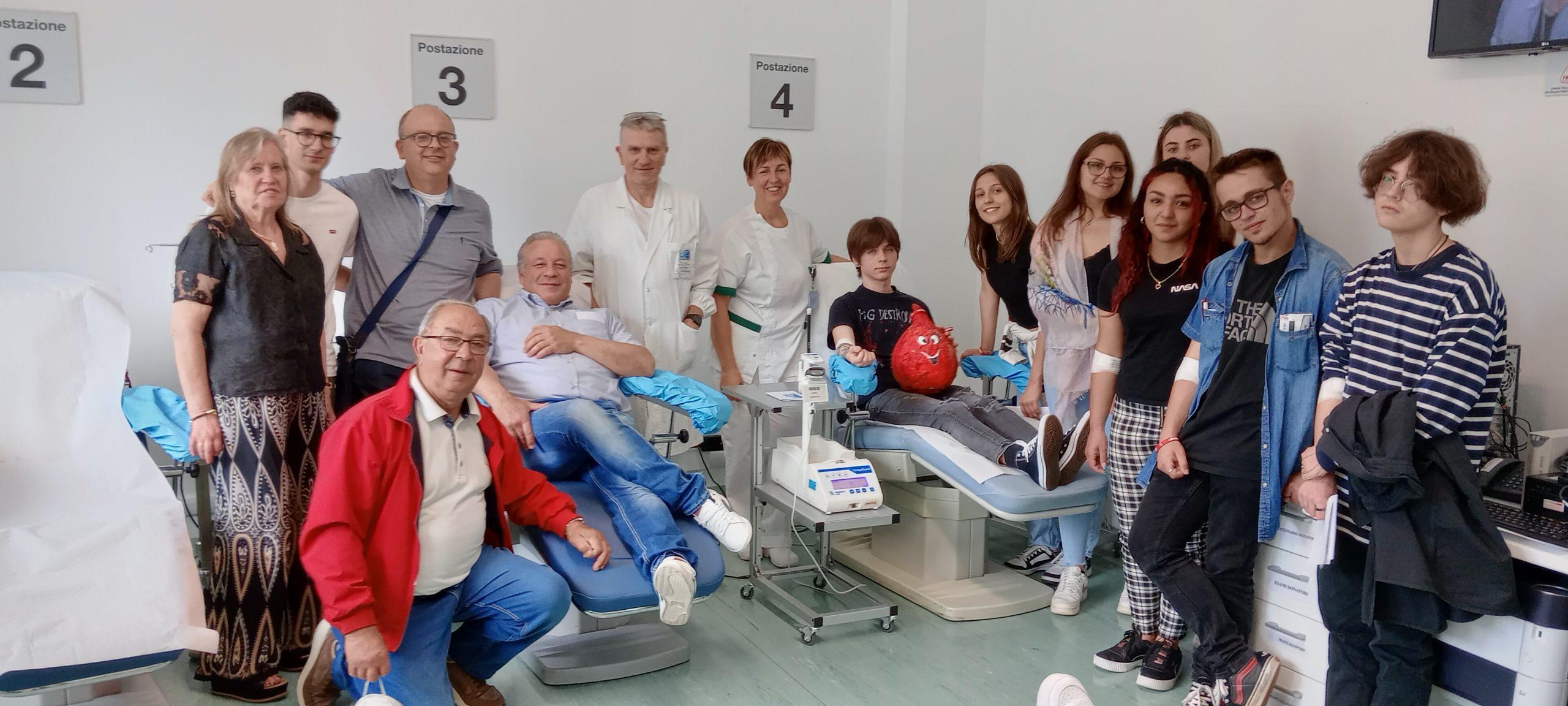 Fratres: la donazione passa anche tra i banchi di scuola Fratres: la donazione passa anche tra i banchi di scuola