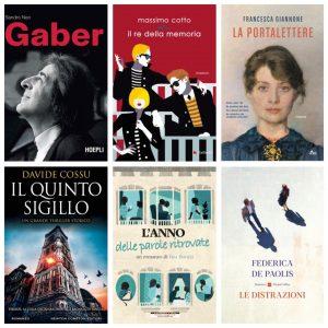 Le copertine dei sei volumi finalisti del 71° Premio Bancarella