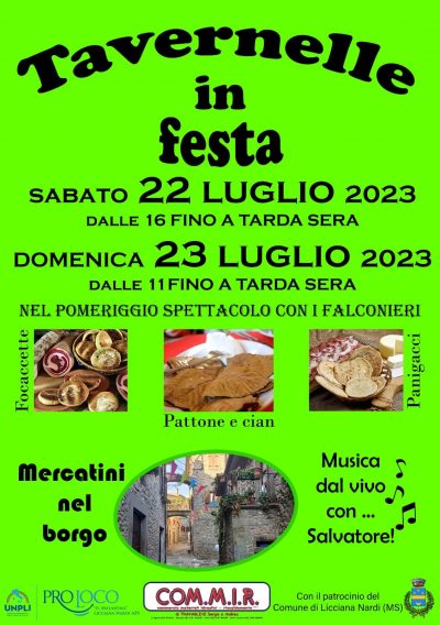 La locandina della sagra