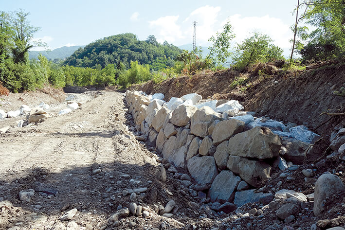 Sicurezza idraulica: lavori in corso sul torrente Gordana Sicurezza idraulica: lavori in corso sul torrente Gordana