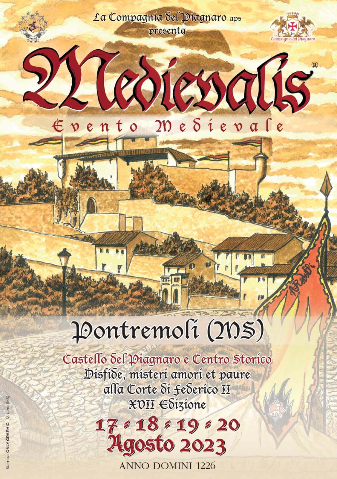 La locandina di Medievalis 2023